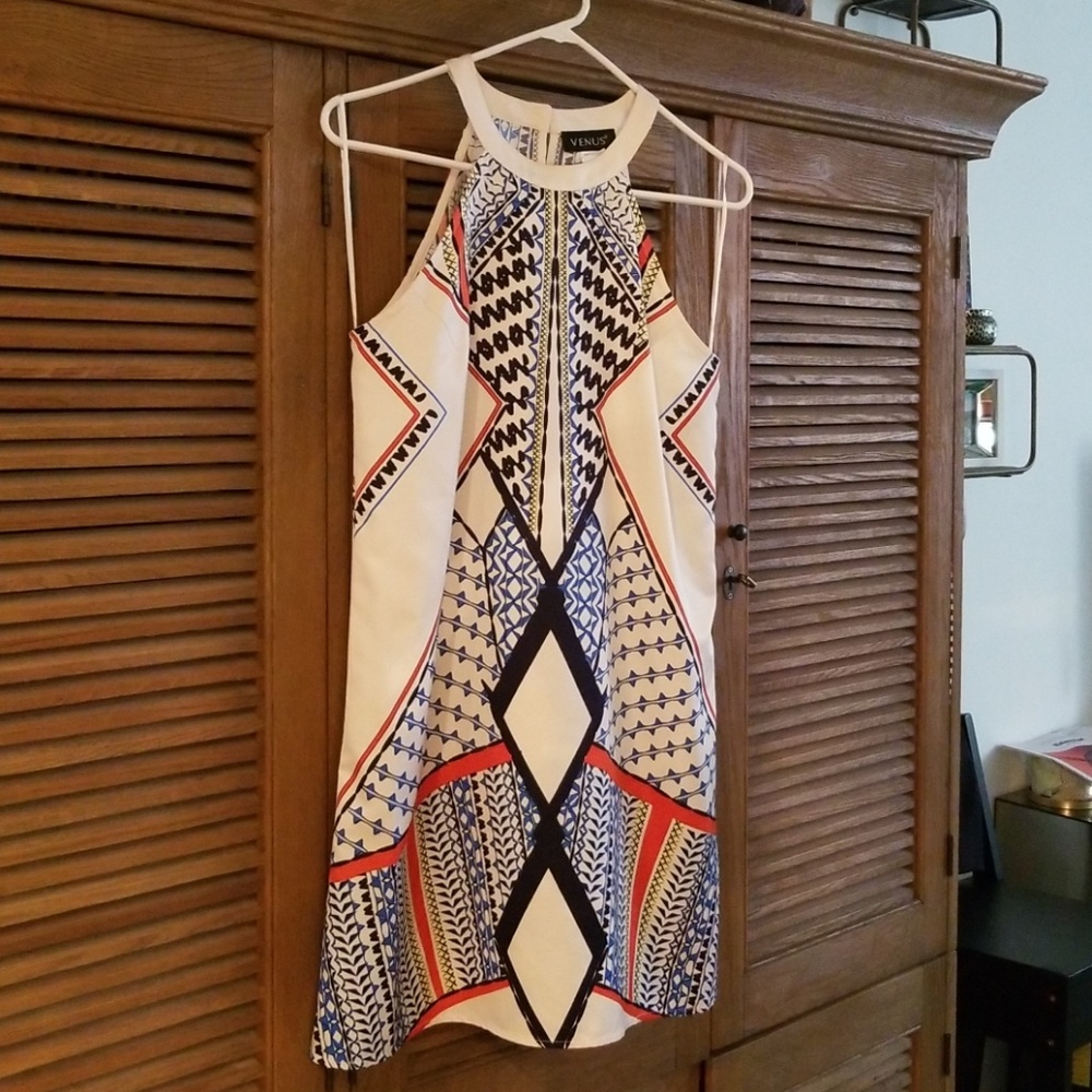 Venus silk sheath dress